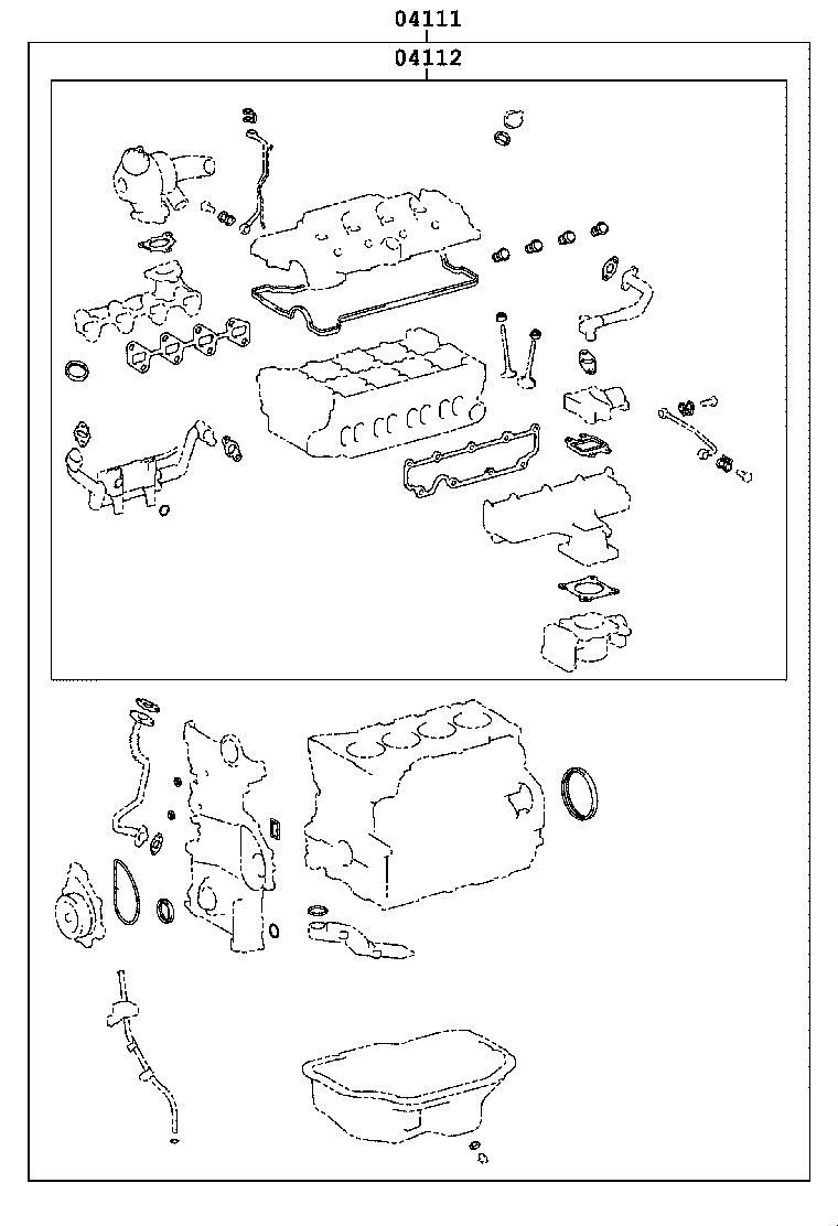  RAV4 |  ENGINE OVERHAUL GASKET KIT
