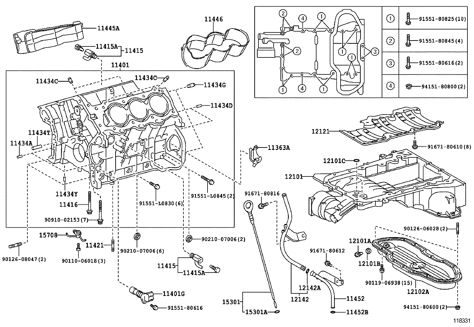  IS250 300H |  CYLINDER BLOCK