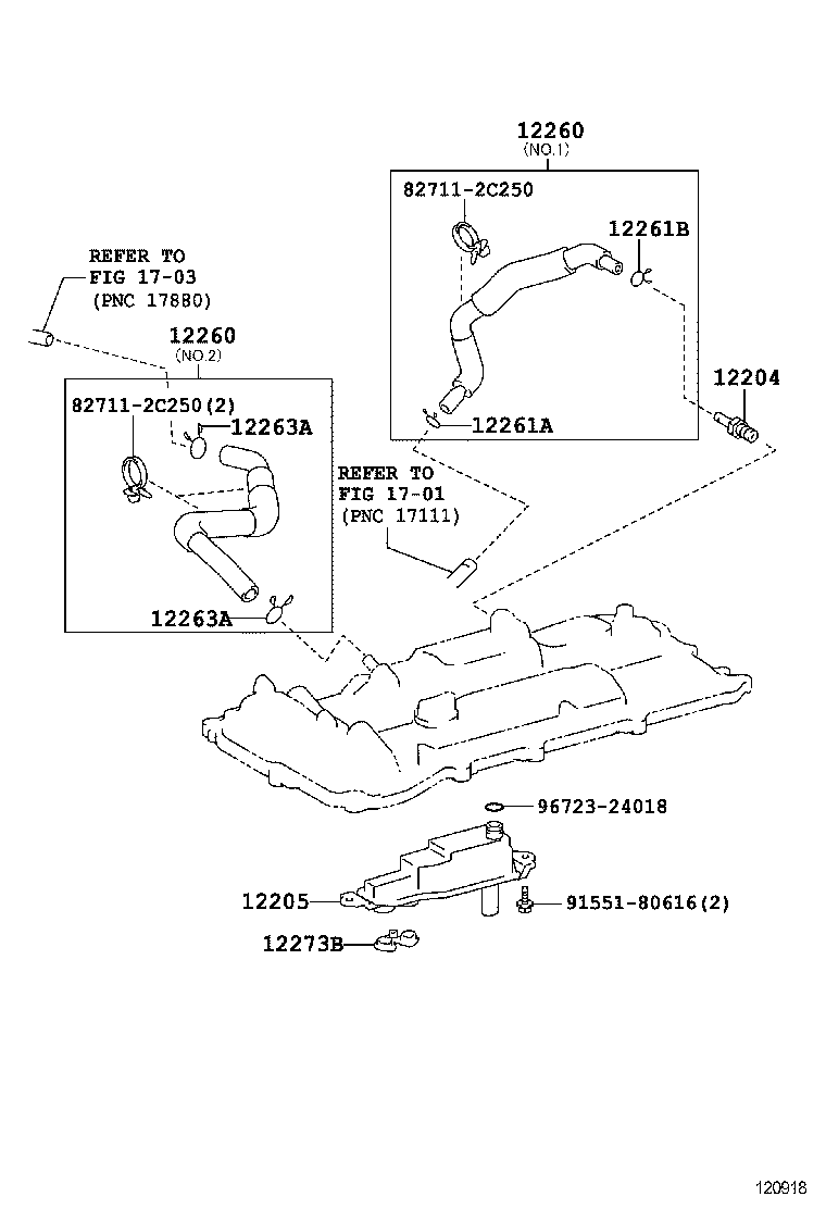  GS GS HYBRID |  VENTILATION HOSE