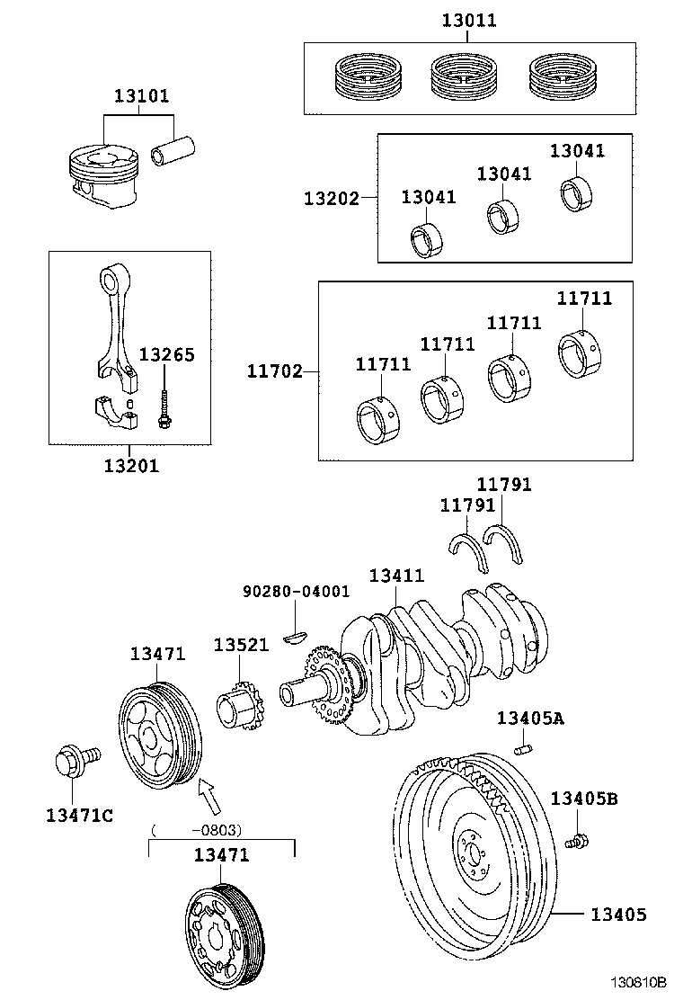  AYGO |  CRANKSHAFT PISTON