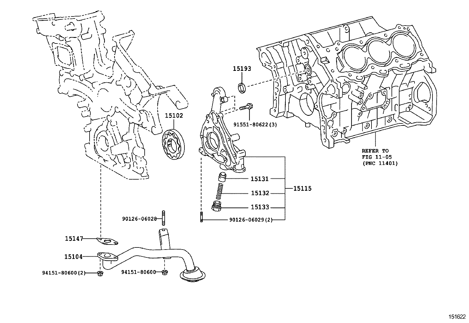  IS250 350 2 D |  ENGINE OIL PUMP