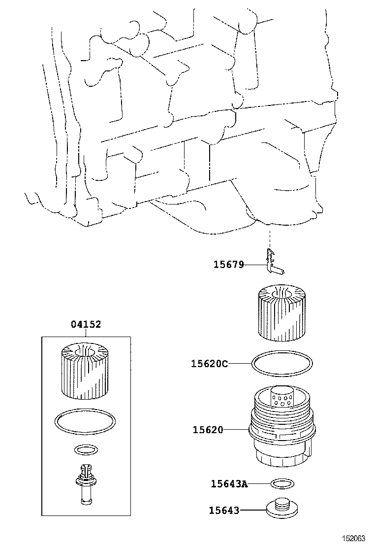  IS250 300H |  OIL FILTER