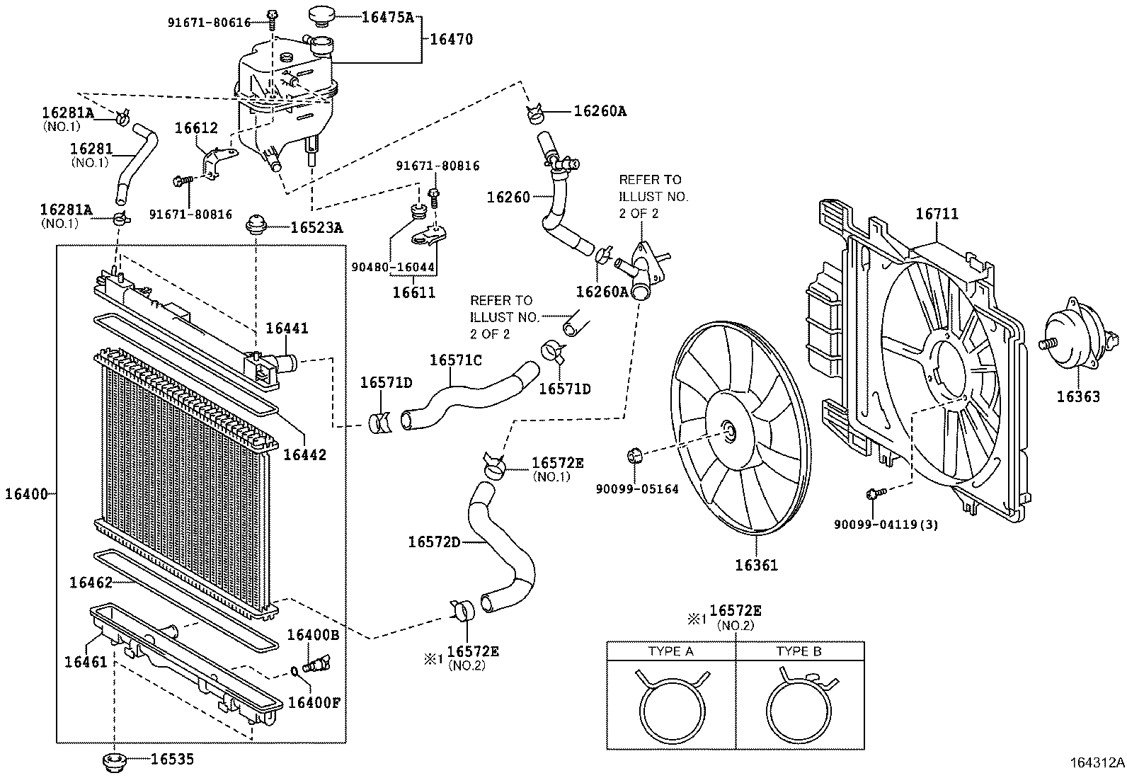  VERSO S |  RADIATOR WATER OUTLET