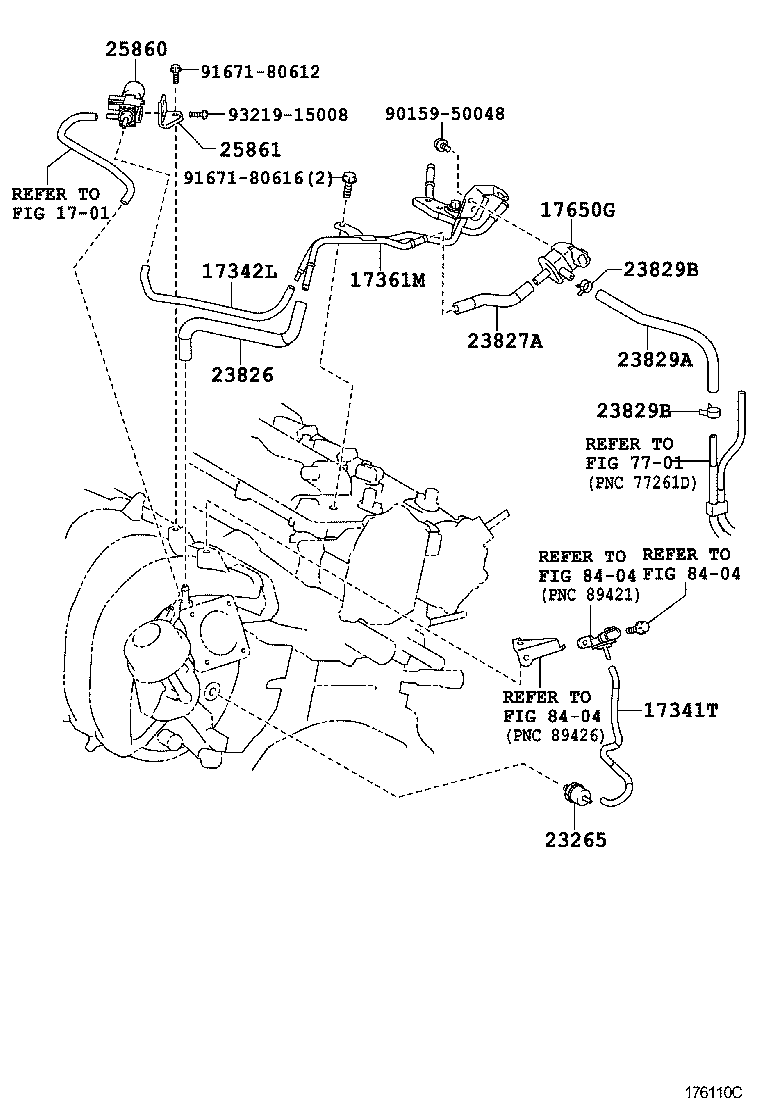  AVENSIS |  VACUUM PIPING