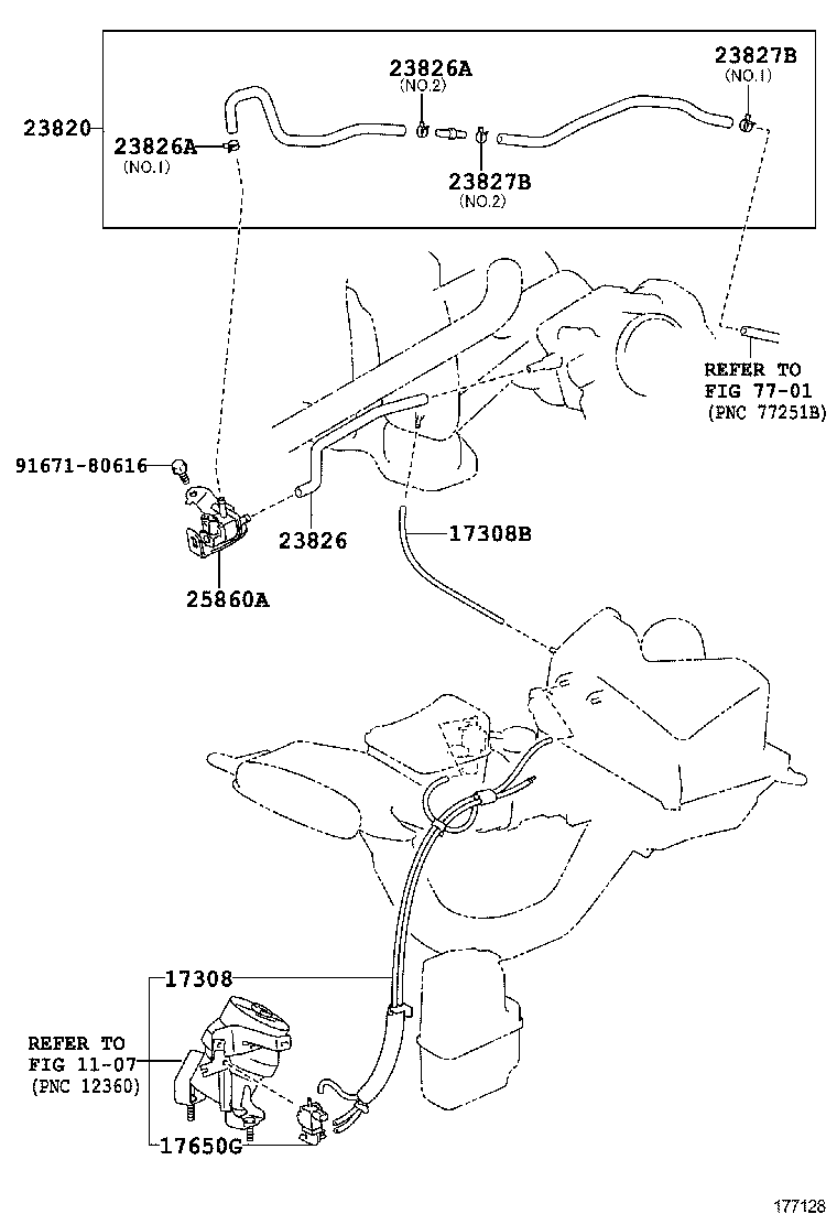  ES250 350 300H |  VACUUM PIPING