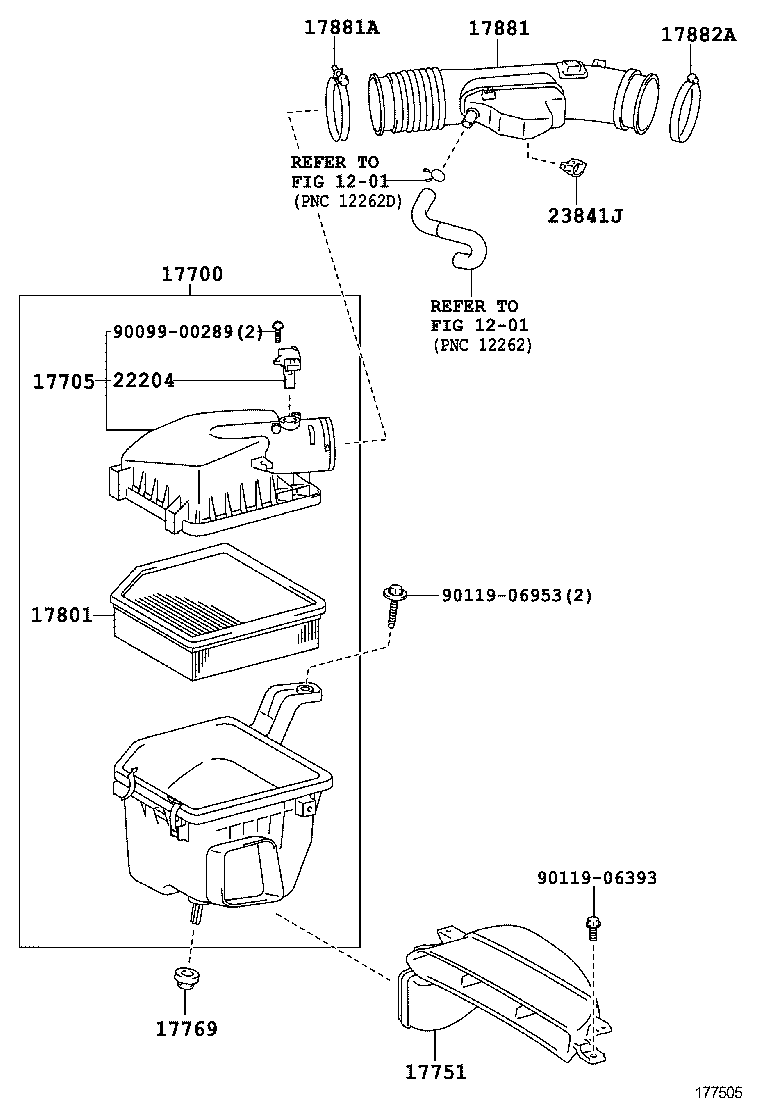  GS GS HYBRID |  AIR CLEANER