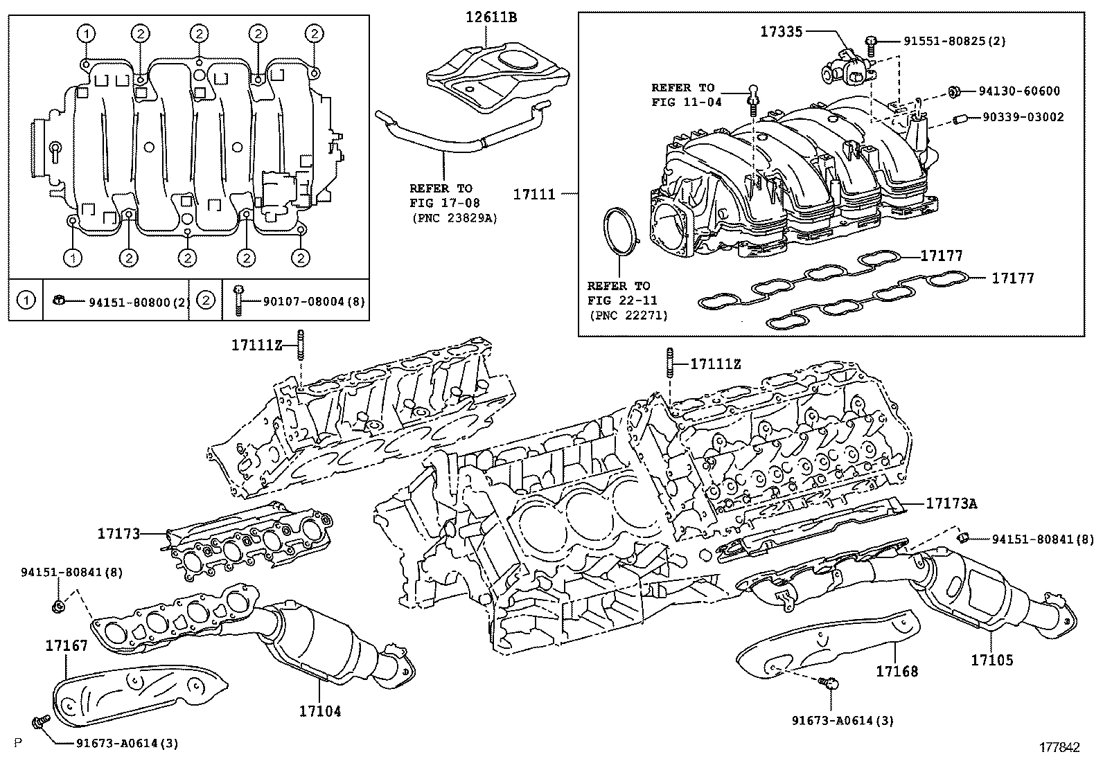  LS600H 600HL |  MANIFOLD