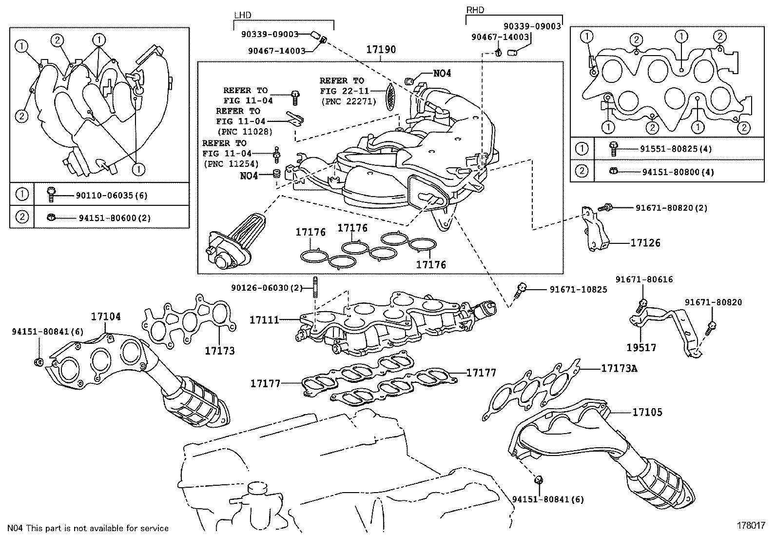  IS250 300H |  MANIFOLD