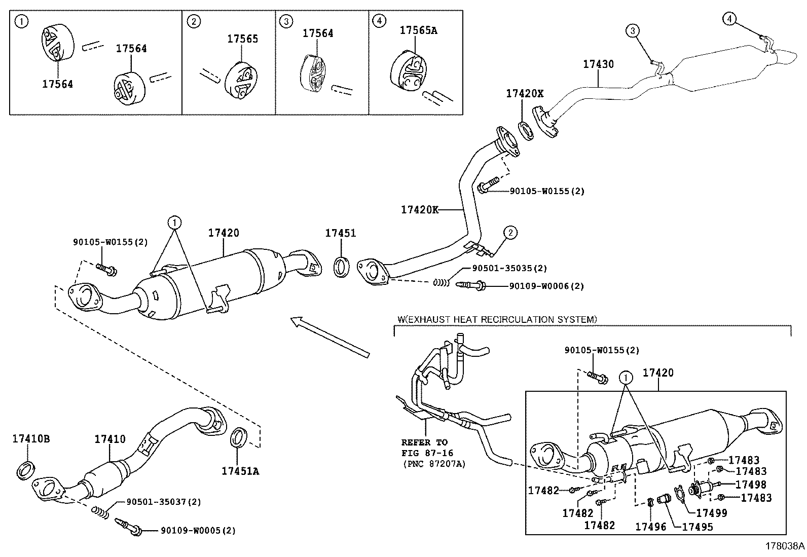  AURIS HYBRID UKP |  EXHAUST PIPE