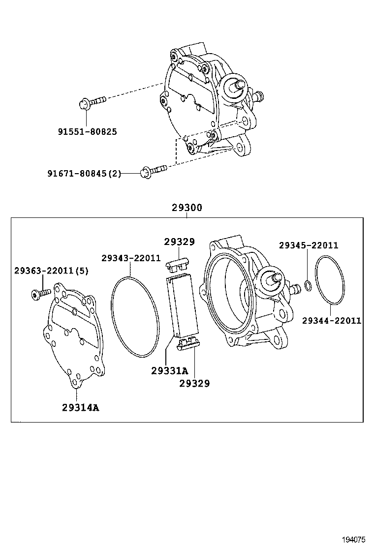  RAV4 |  VACUUM PUMP