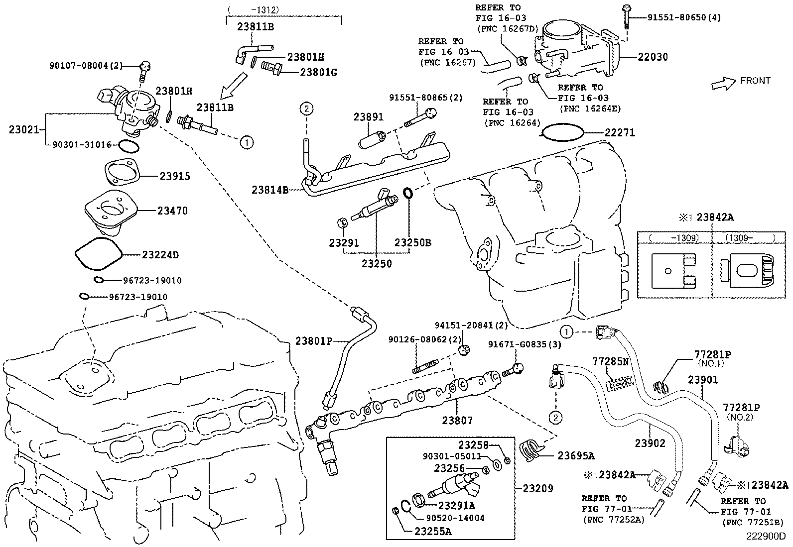  IS250 300H |  FUEL INJECTION SYSTEM