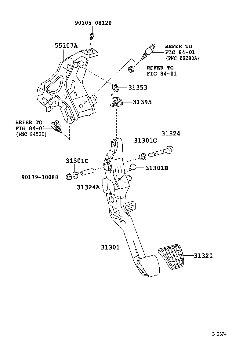  VERSO S |  CLUTCH PEDAL FLEXIBLE HOSE