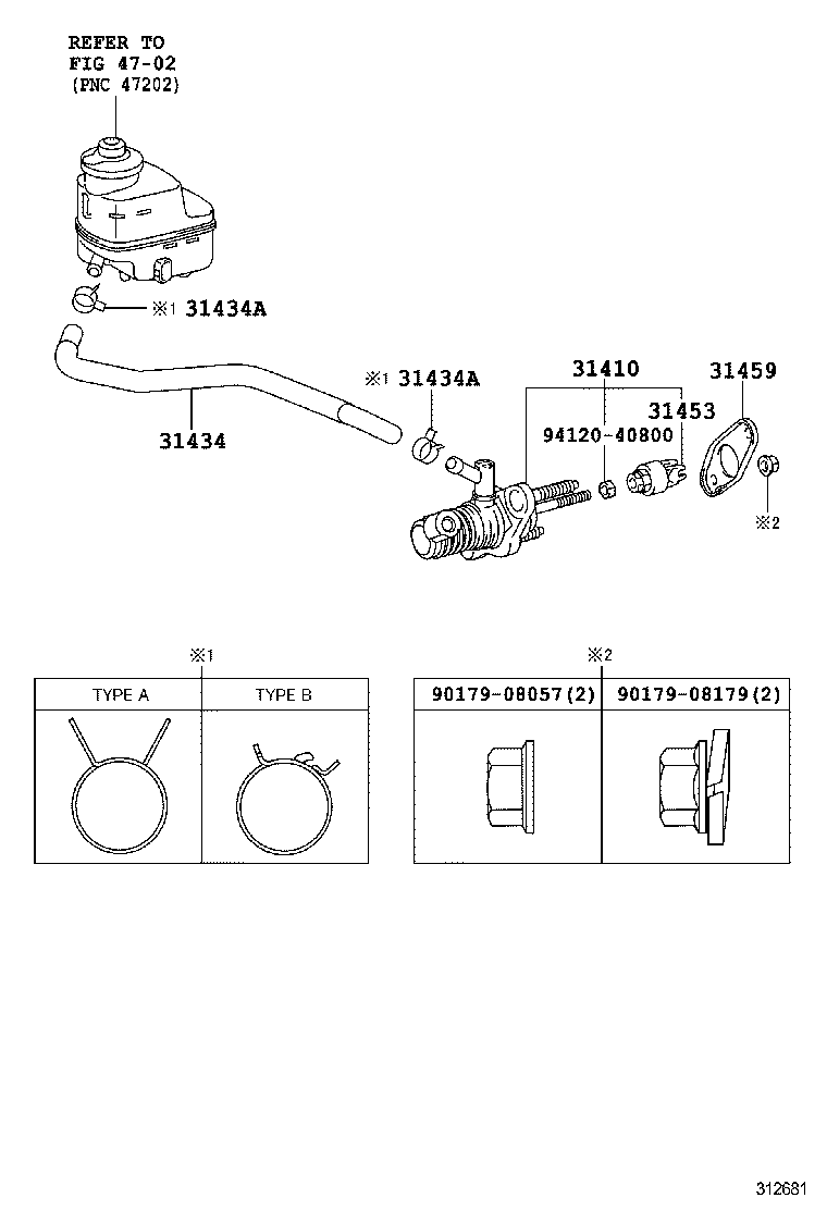  RAV4 |  CLUTCH MASTER CYLINDER