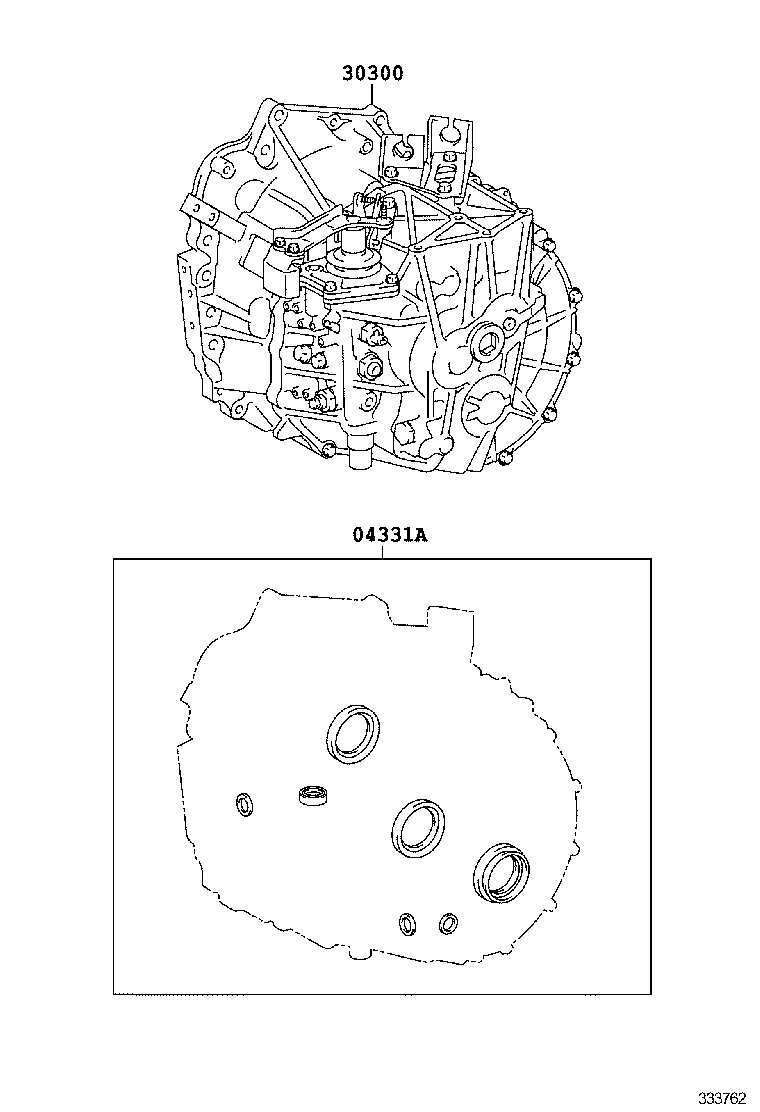  VERSO |  TRANSAXLE OR TRANSMISSION ASSY GASKET KIT MTM