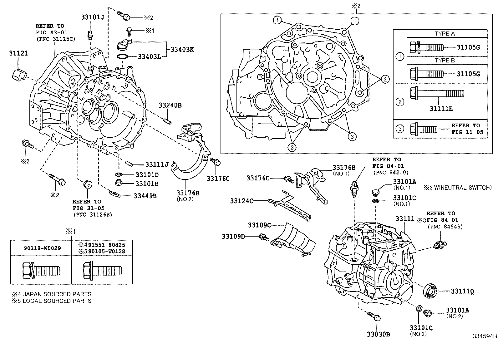  AURIS HYBRID UKP |  CLUTCH HOUSING TRANSMISSION CASE MTM