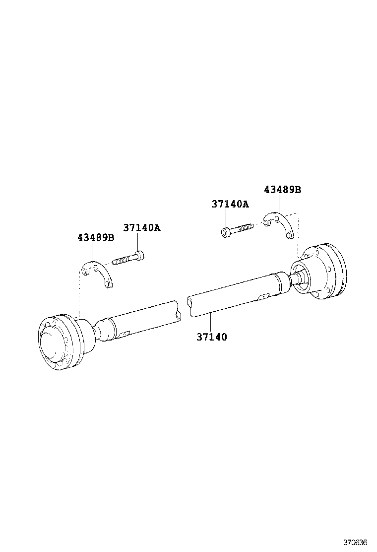  LS600H 600HL |  PROPELLER SHAFT UNIVERSAL JOINT