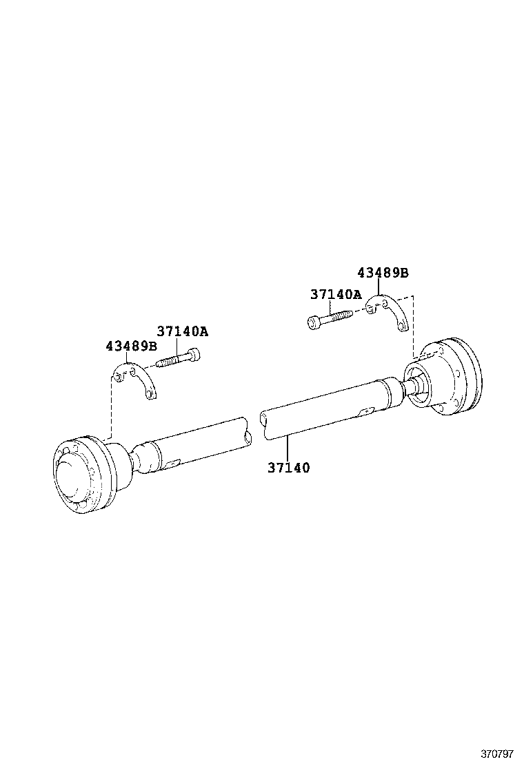  GS GS HYBRID |  PROPELLER SHAFT UNIVERSAL JOINT