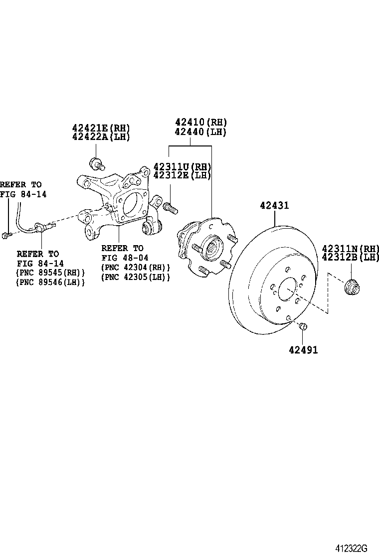  RAV4 |  REAR AXLE SHAFT HUB