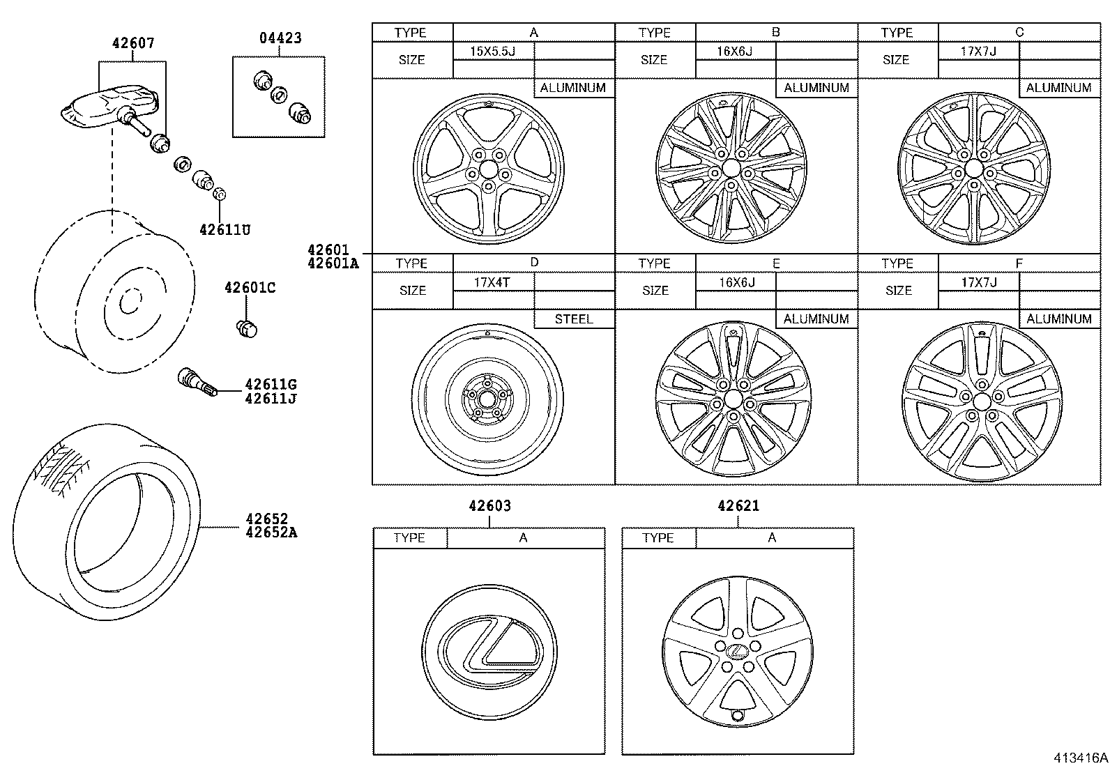  CT200H |  DISC WHEEL WHEEL CAP