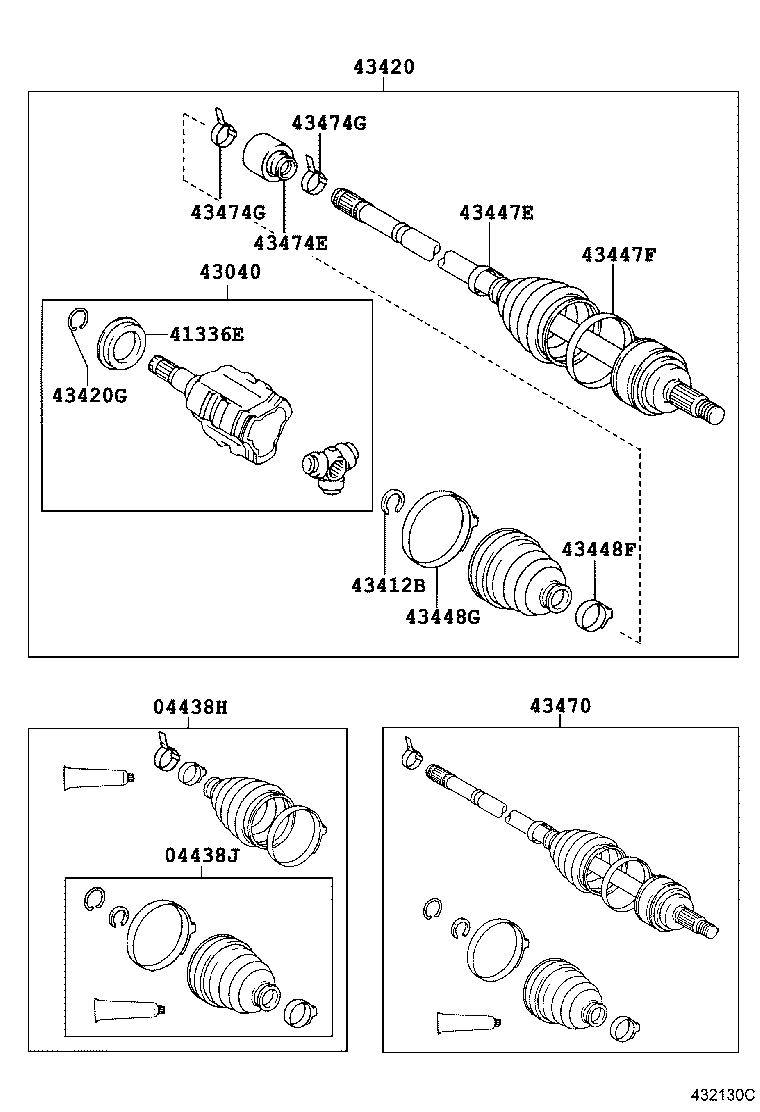  VERSO |  FRONT DRIVE SHAFT