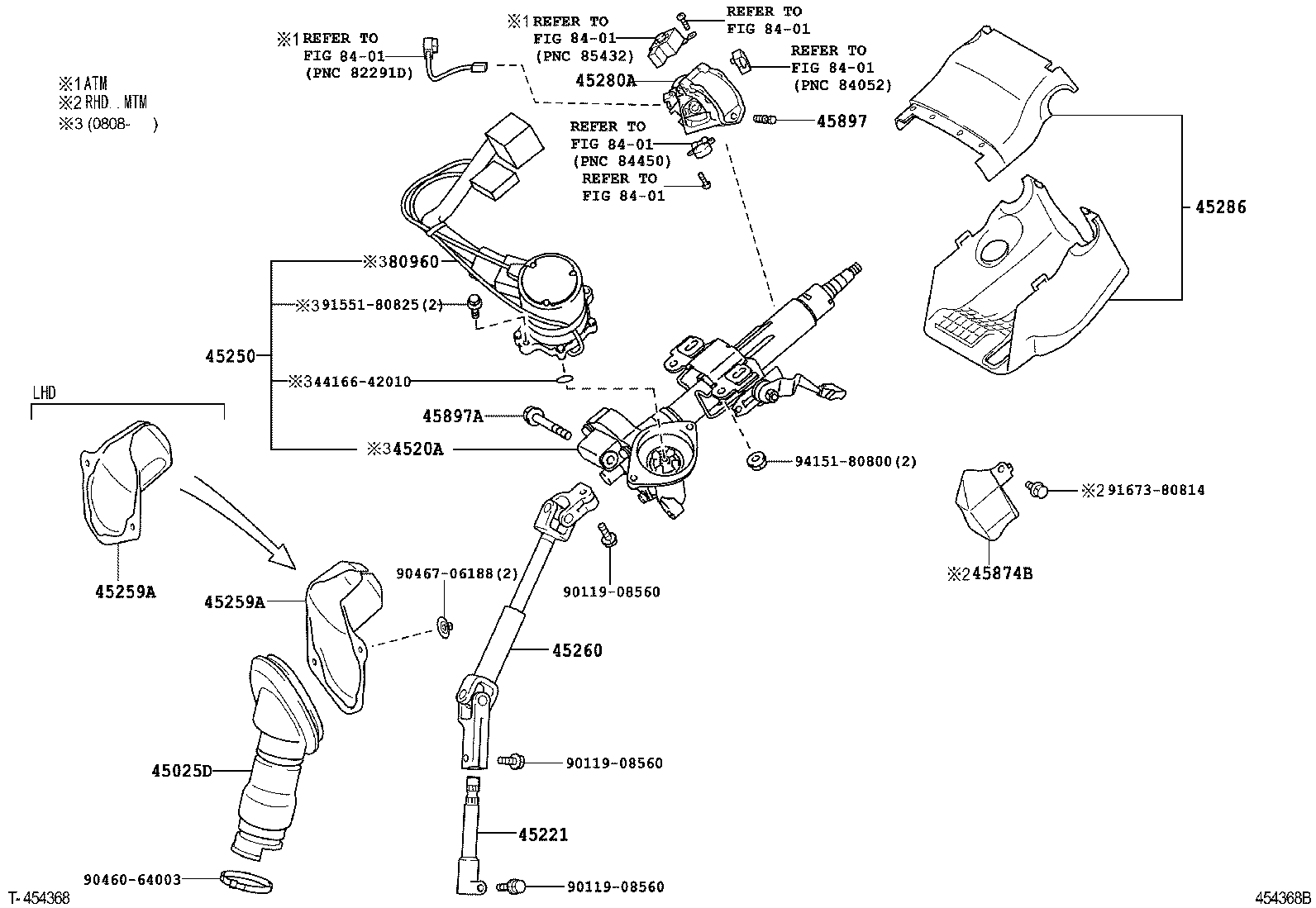  RAV4 |  STEERING COLUMN SHAFT