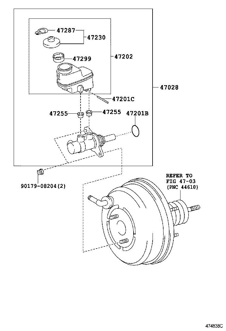  RAV4 |  BRAKE MASTER CYLINDER