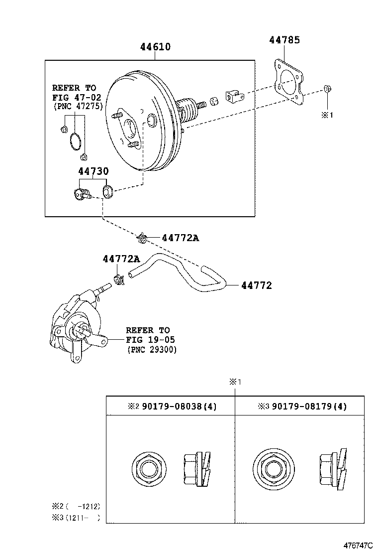  VERSO |  BRAKE BOOSTER VACUUM TUBE