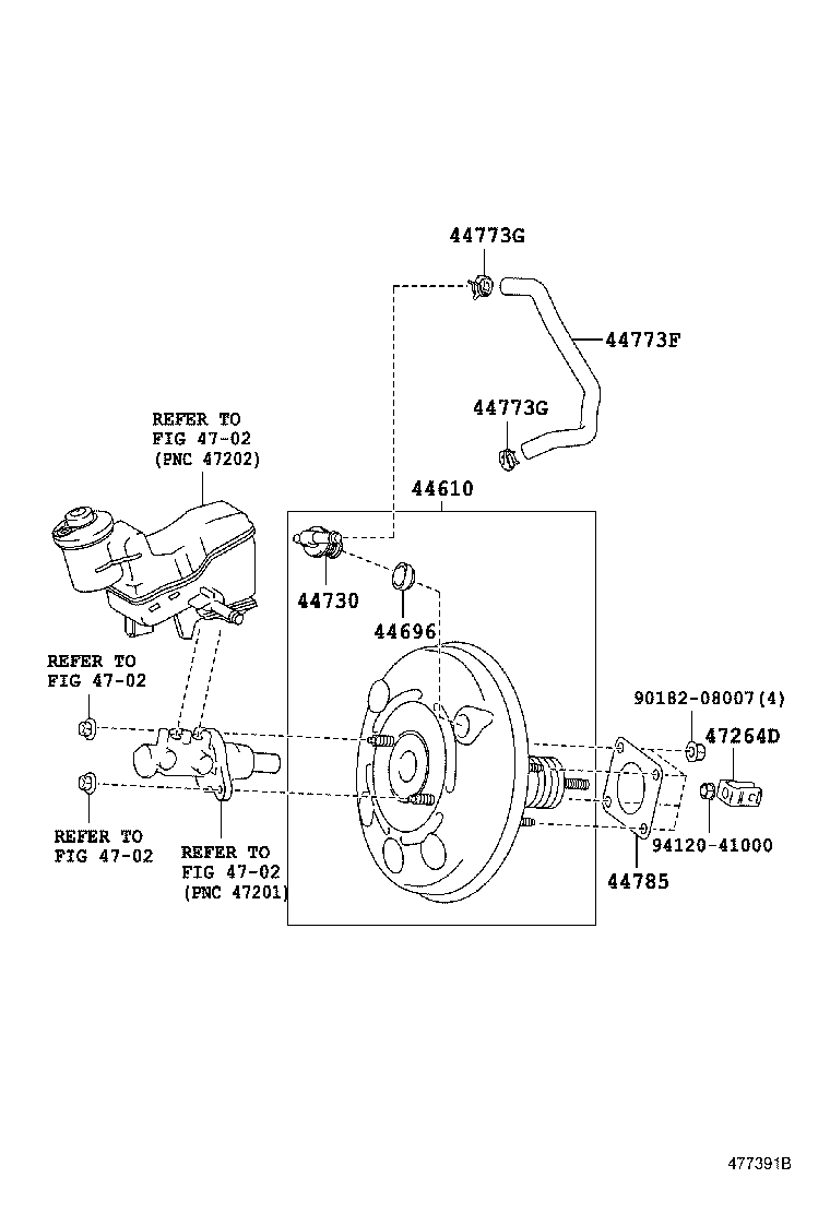  VERSO S |  BRAKE BOOSTER VACUUM TUBE