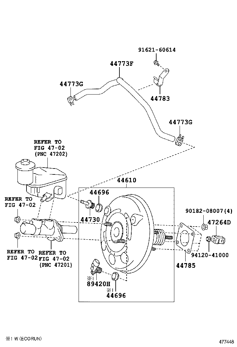  YARIS JPP |  BRAKE BOOSTER VACUUM TUBE