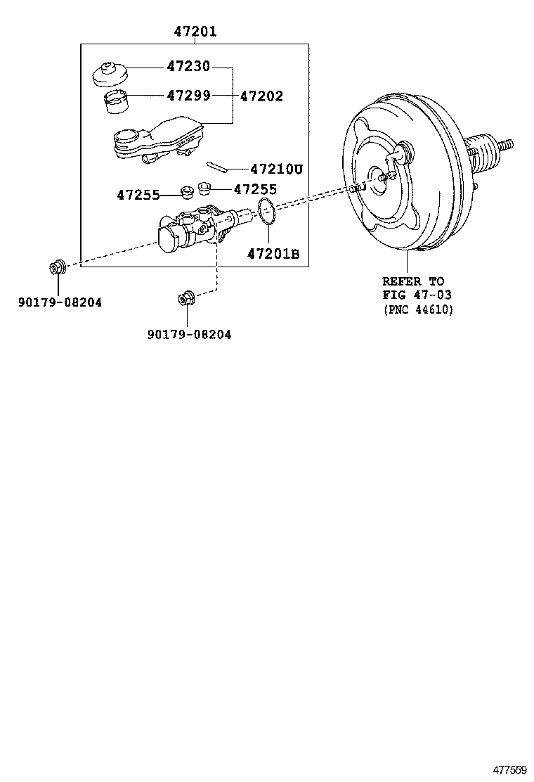  CAMRY HYBRID |  BRAKE MASTER CYLINDER