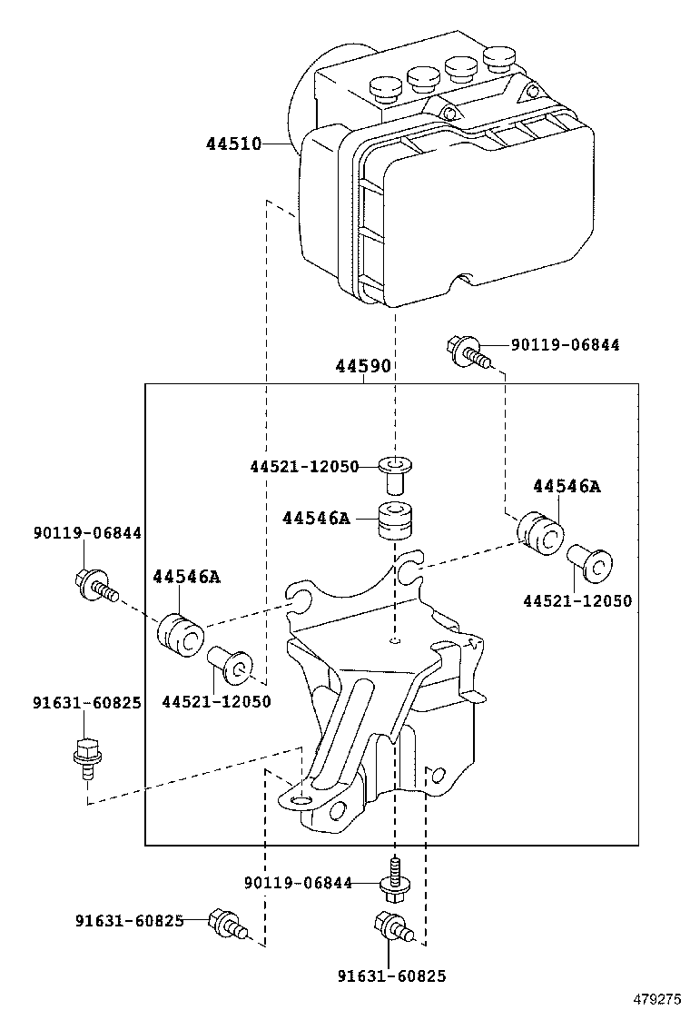  VERSO S |  BRAKE TUBE CLAMP