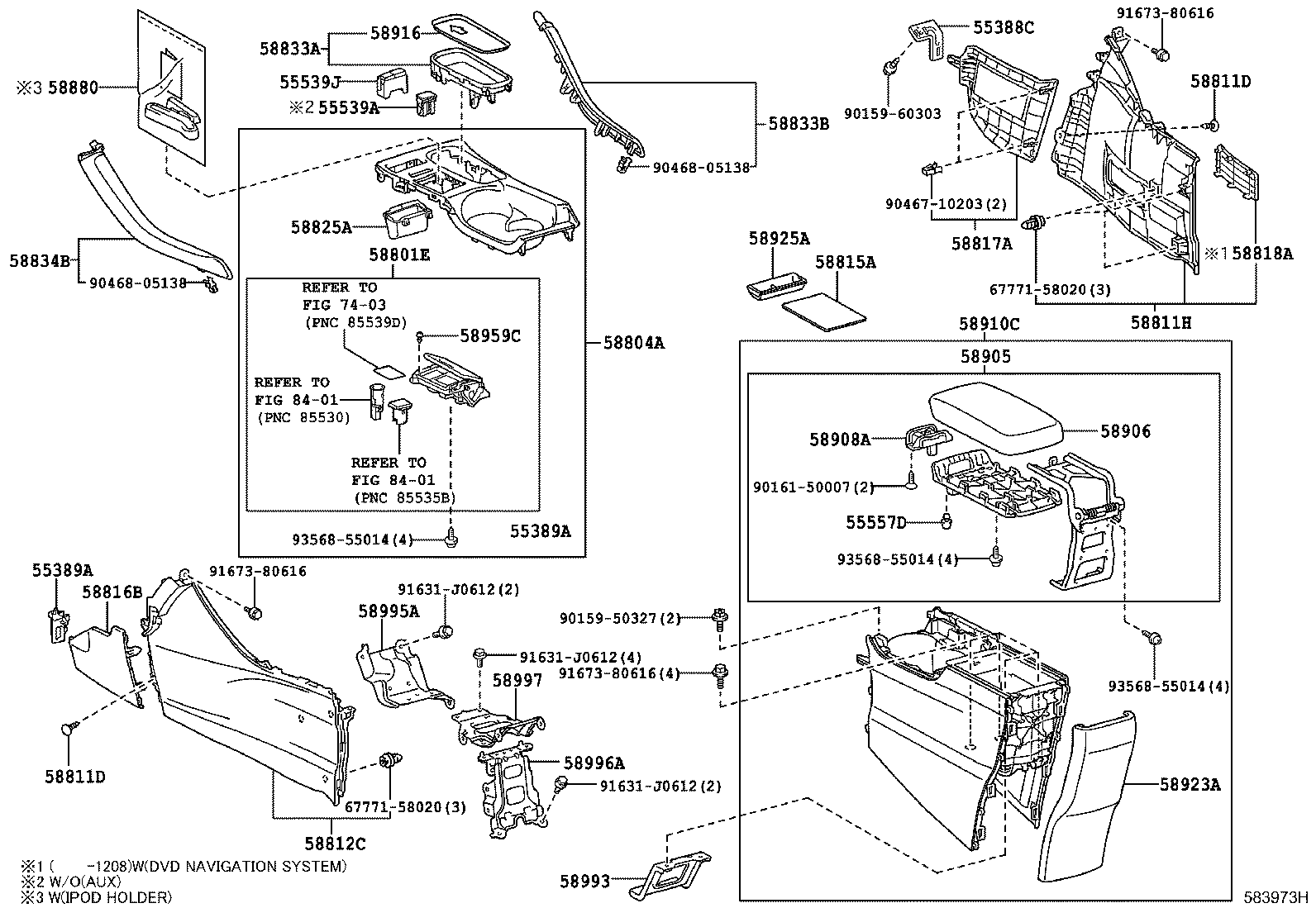  CT200H |  CONSOLE BOX BRACKET
