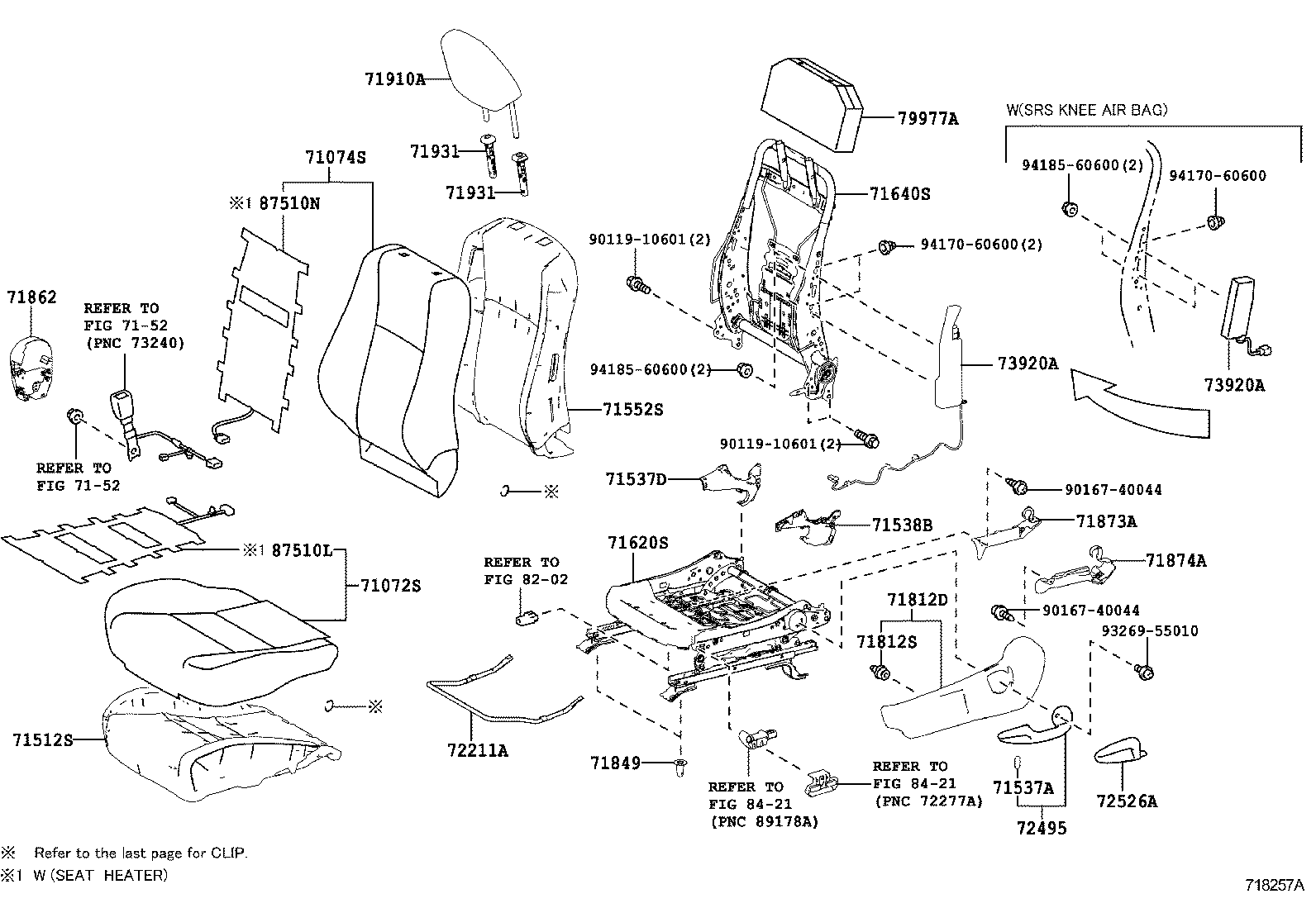  RAV4 |  SEAT SEAT TRACK