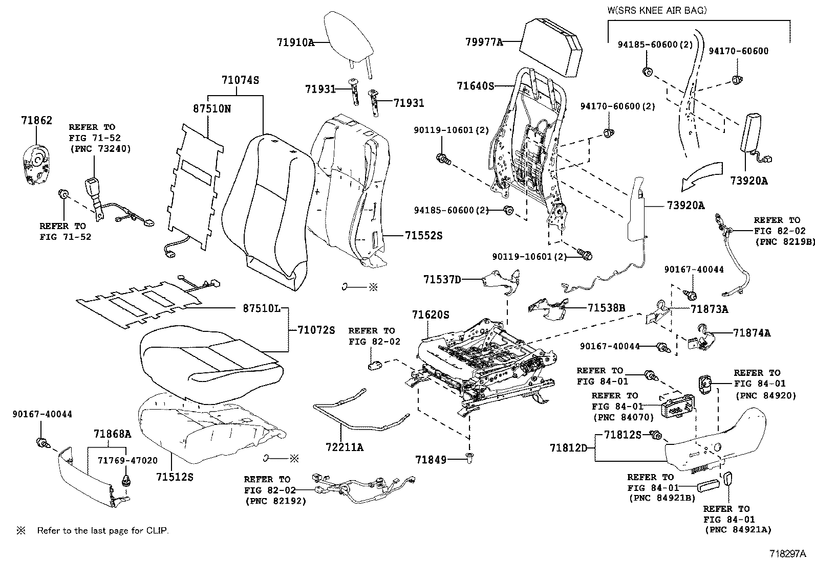  RAV4 |  SEAT SEAT TRACK