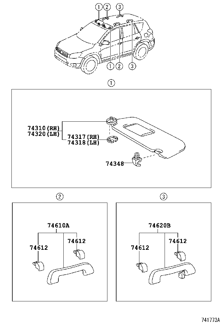  RAV4 |  ARMREST VISOR