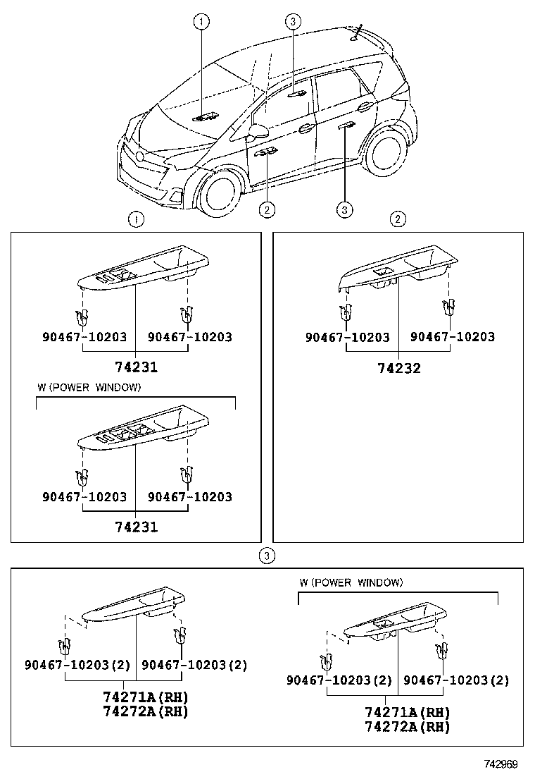  VERSO S |  ARMREST VISOR