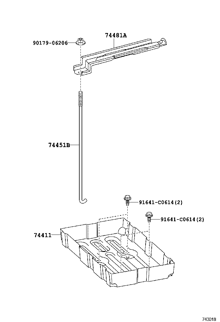  CT200H |  BATTERY CARRIER