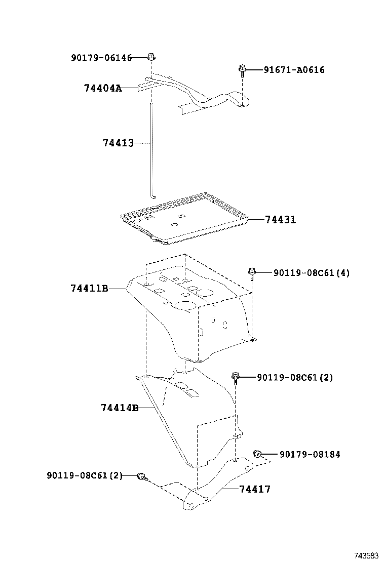  RAV4 |  BATTERY CARRIER