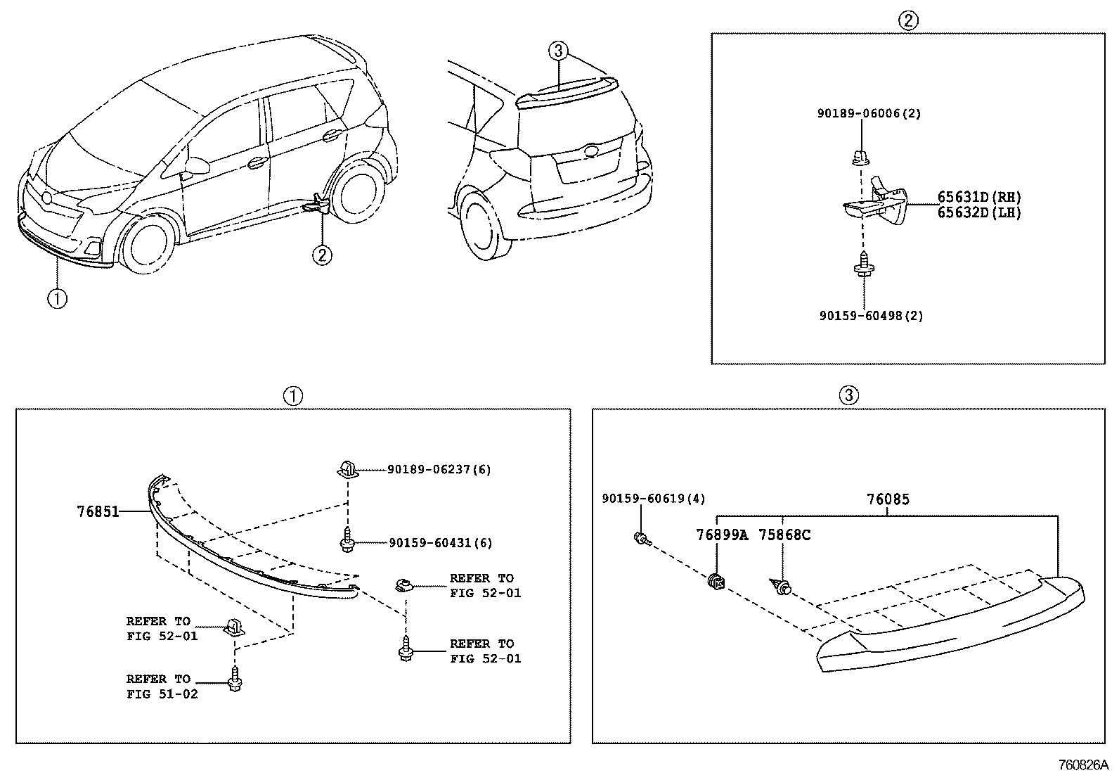  VERSO S |  MUDGUARD SPOILER