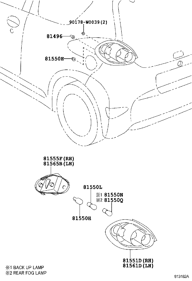  AYGO |  REAR COMBINATION LAMP