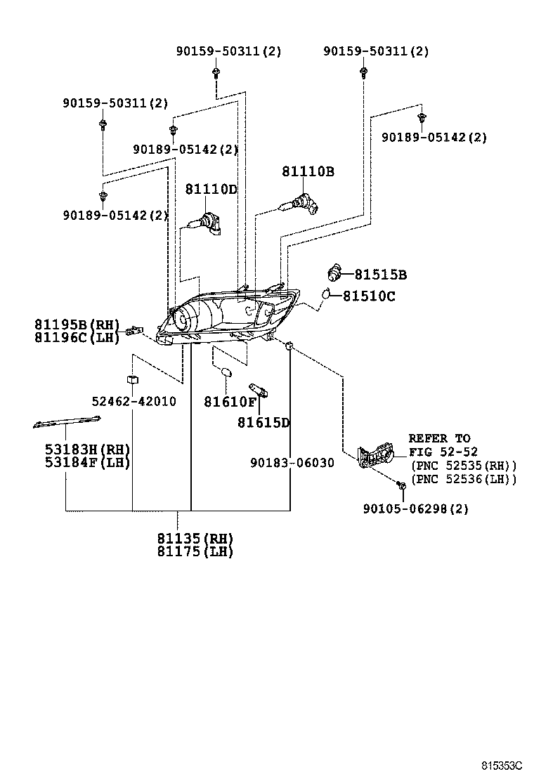  RAV4 |  HEADLAMP