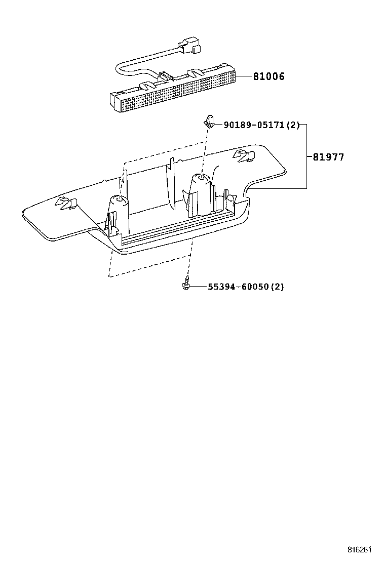  VERSO S |  CENTER STOP LAMP