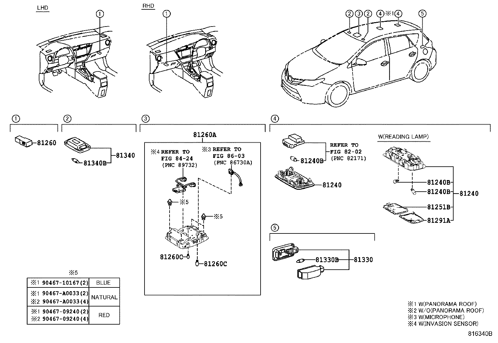  AURIS HYBRID UKP |  INTERIOR LAMP