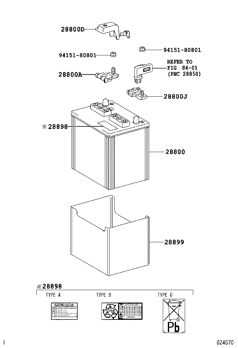  RAV4 |  BATTERY BATTERY CABLE