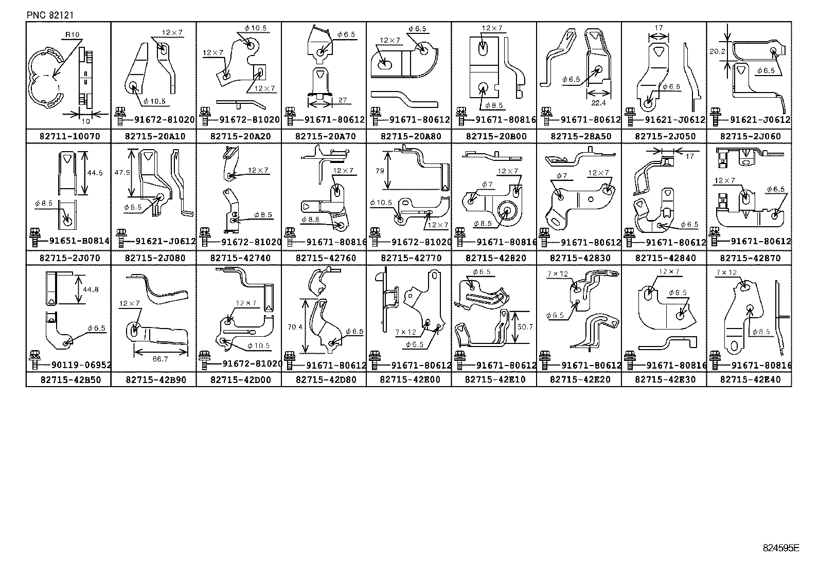  RAV4 |  WIRING CLAMP