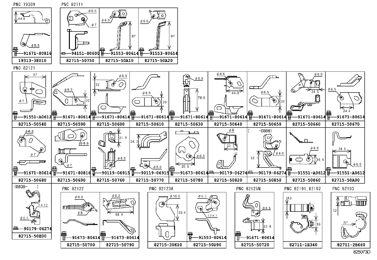  LS460 460L |  WIRING CLAMP