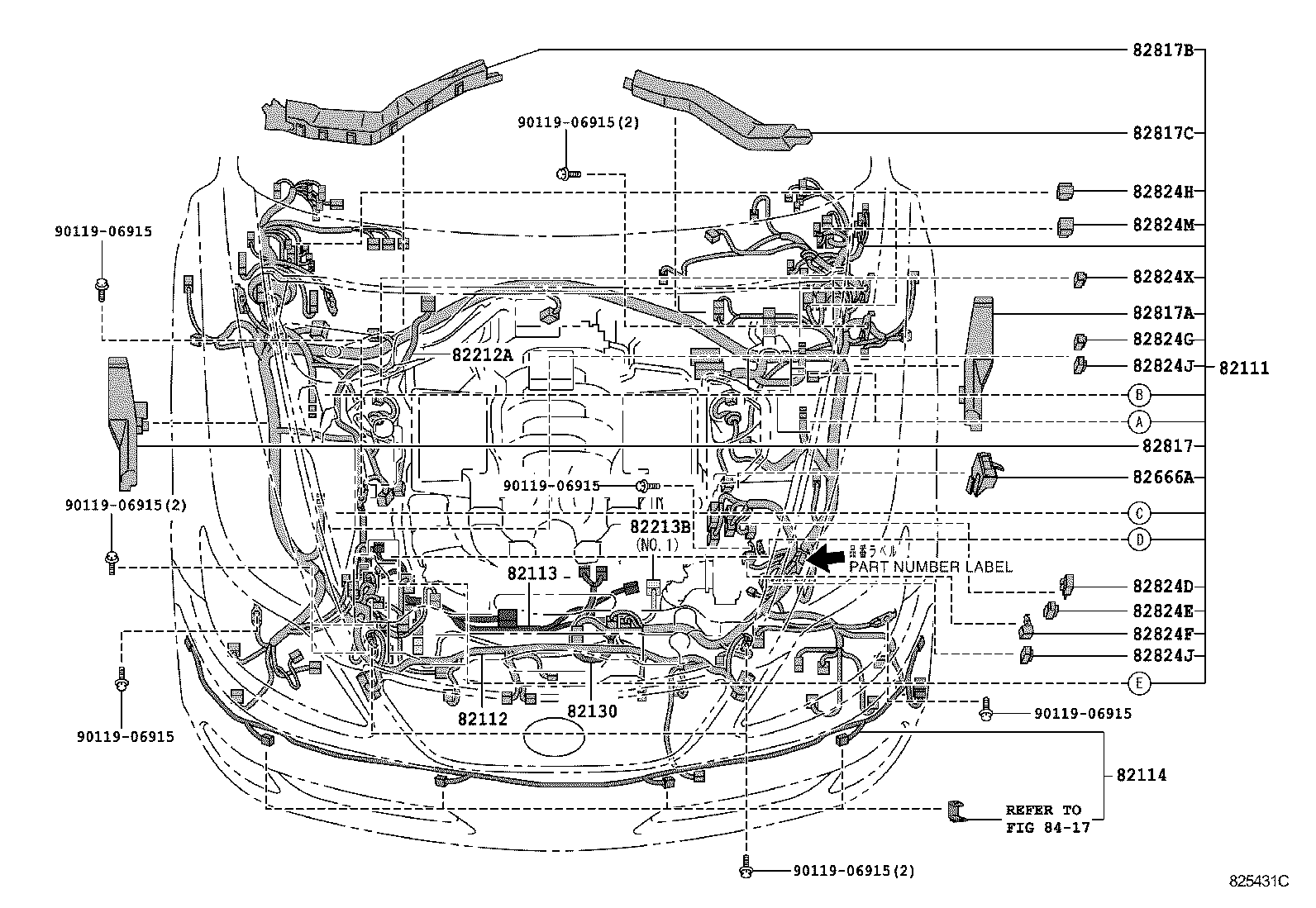  LS600H 600HL |  WIRING CLAMP