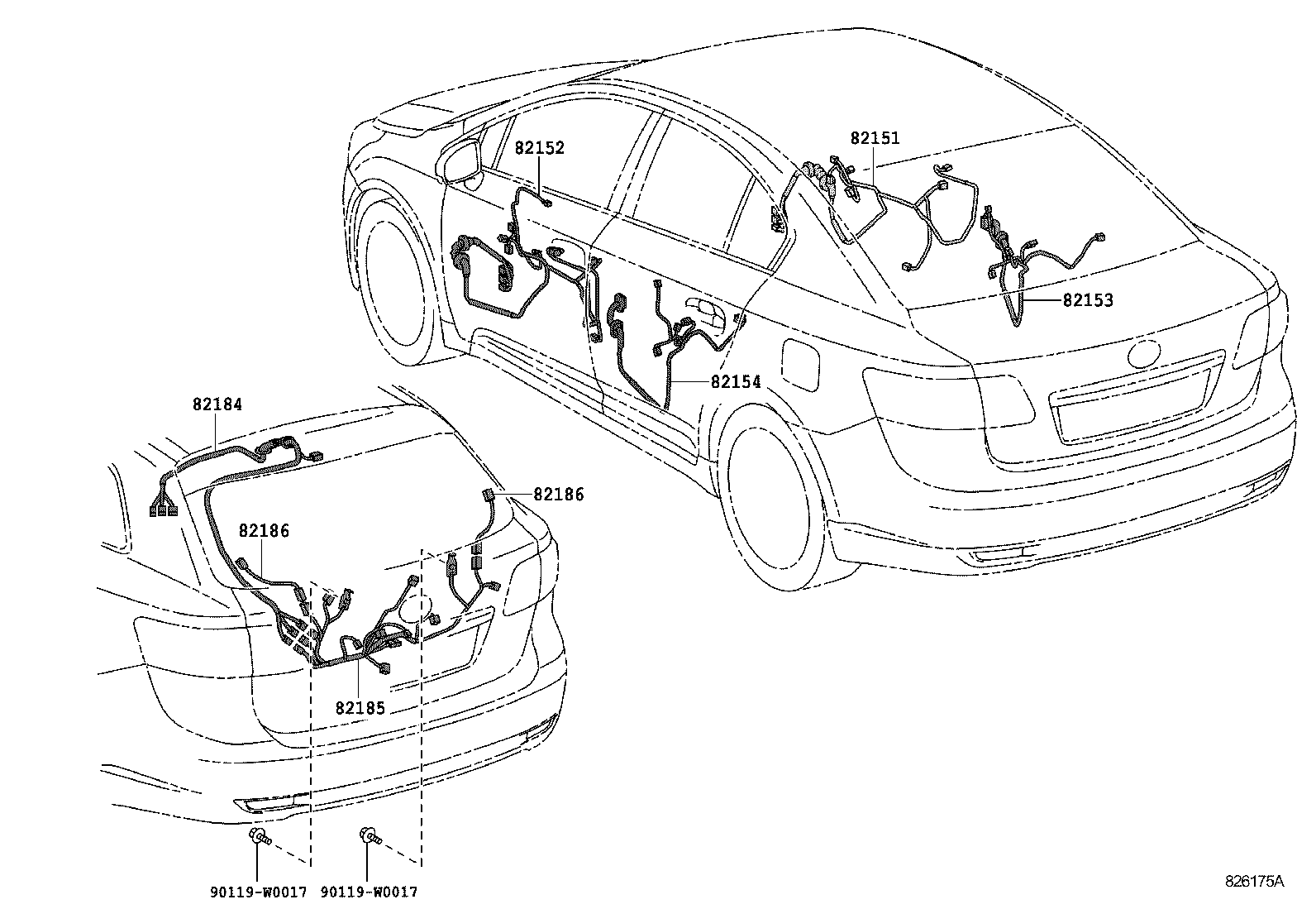  AVENSIS |  WIRING CLAMP