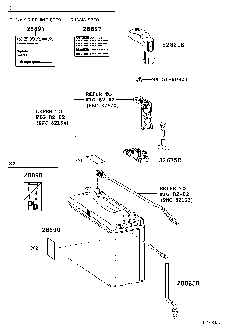  CT200H |  BATTERY BATTERY CABLE