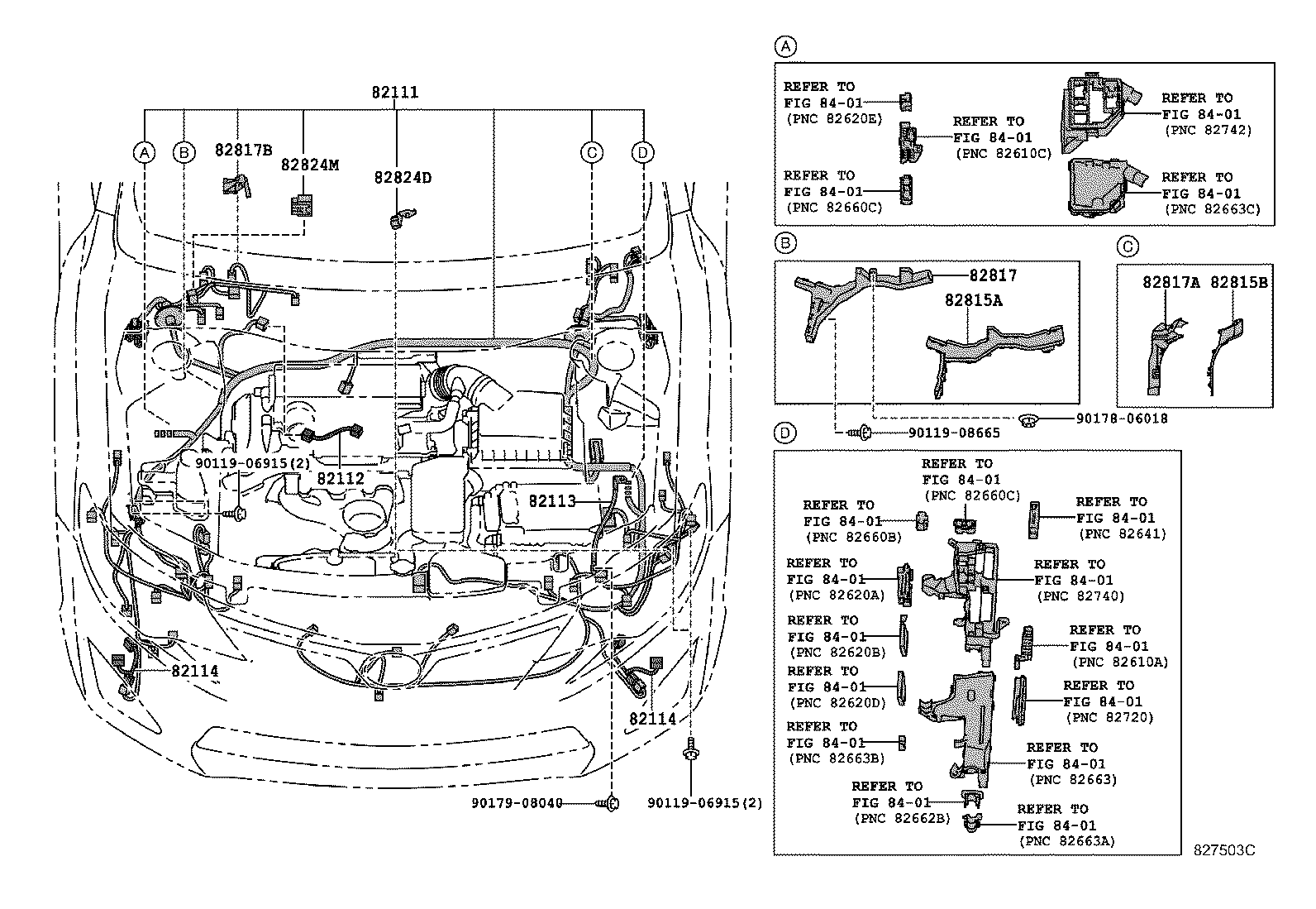  CAMRY HYBRID |  WIRING CLAMP